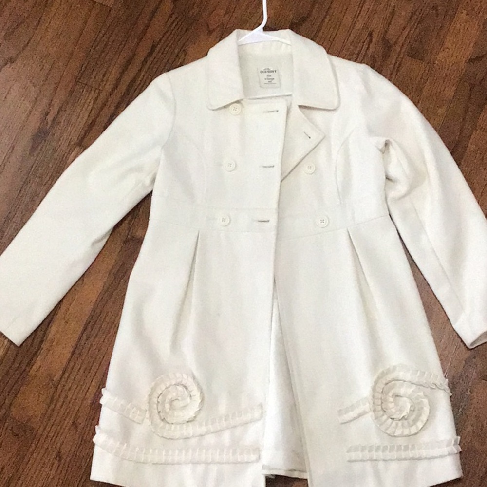 Ivory wool coat